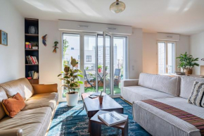 Stunning apartment with balcony to visit Paris